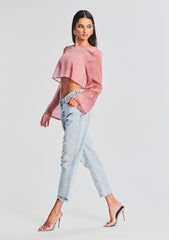 Grace Cropped Shirt