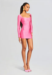 Chiara Lycra Mini Dress