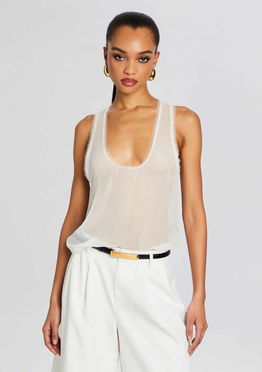 Shye Silk Top