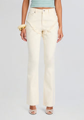 Dahlia Frayed Bootcut Jean