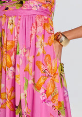 Posy Strapless Mini Dress