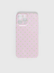 What You Wanted Iphone Case Pink Polka