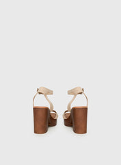 Therapy Camellia Heels Cashew