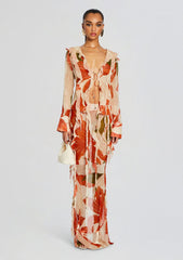 Shae Silk Chiffon Top