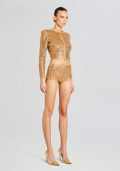 Tru Embellished Knit Short