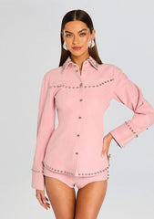Palmira Suede Shirt